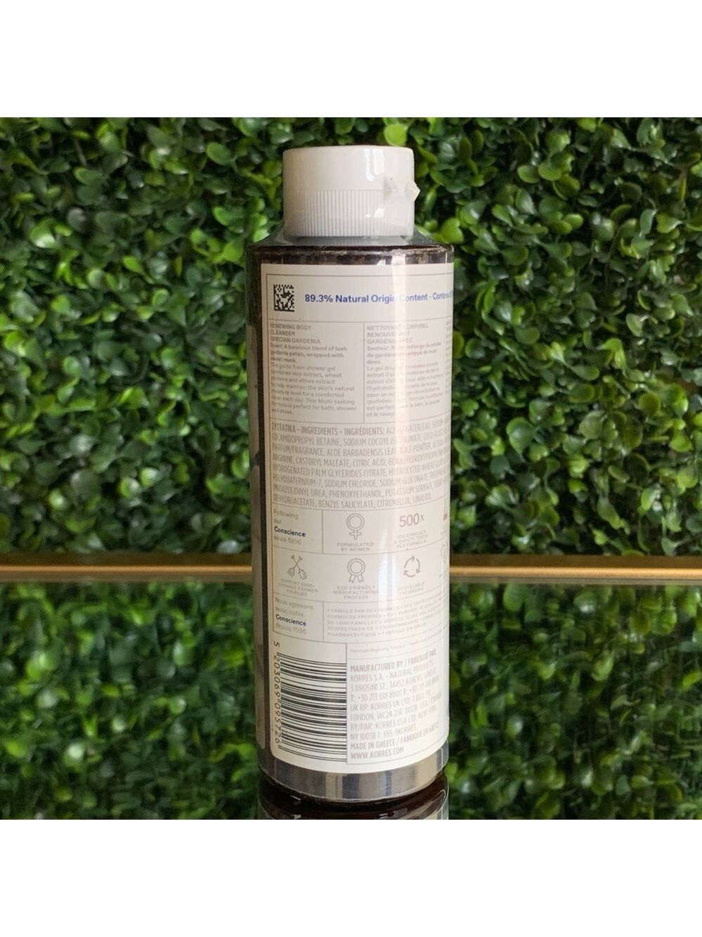 Korres GRECIAN GARDENIA Renewing Body Cleanser | NEW | Shower Gel Body Wash - Picture 10 of 11